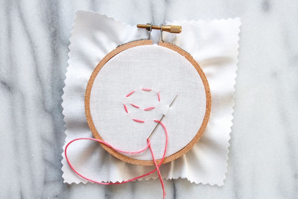 手把手教你手工刺绣最常规的方法,刺绣教程十种初学者必学手工刺绣