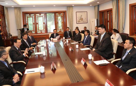 姚明希望乔帅留任,姚明希望体育变得不那么功利