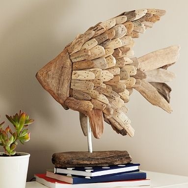 木头艺术创意作品,木头雕塑艺术品制作