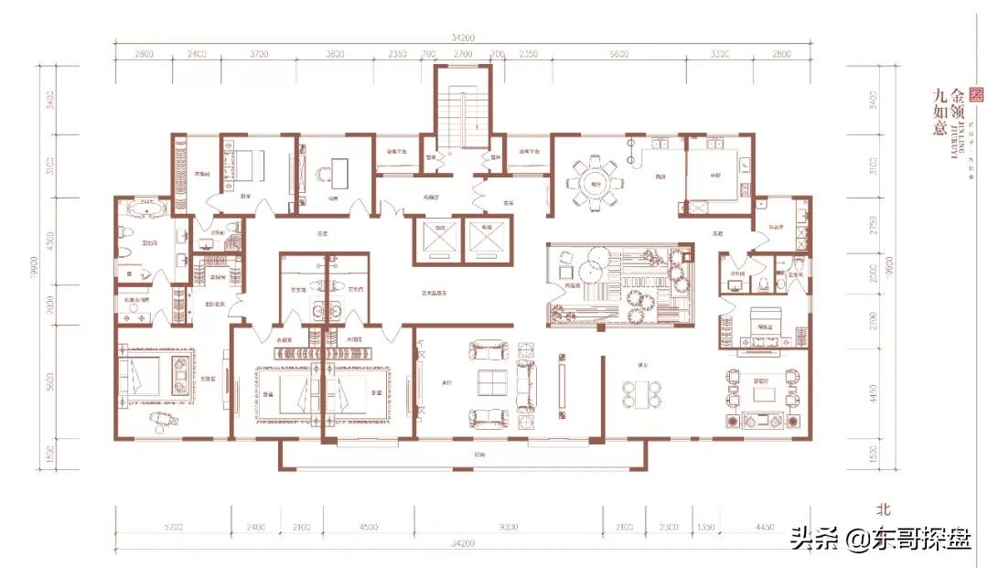 郑州市区180平方大平层,郑州180平大平层推荐