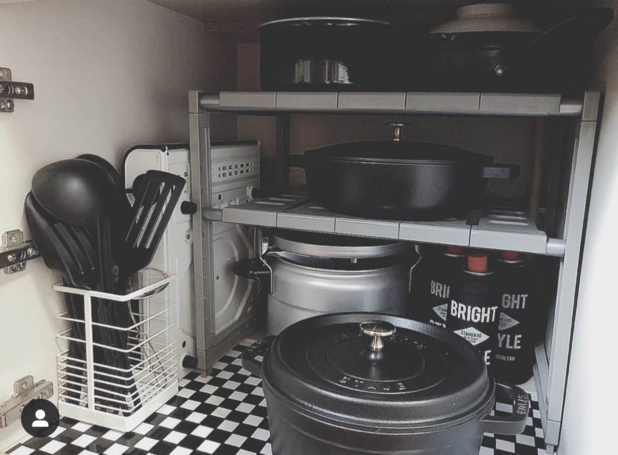 厨房锅具收纳墙上,厨房锅具收纳整理神器