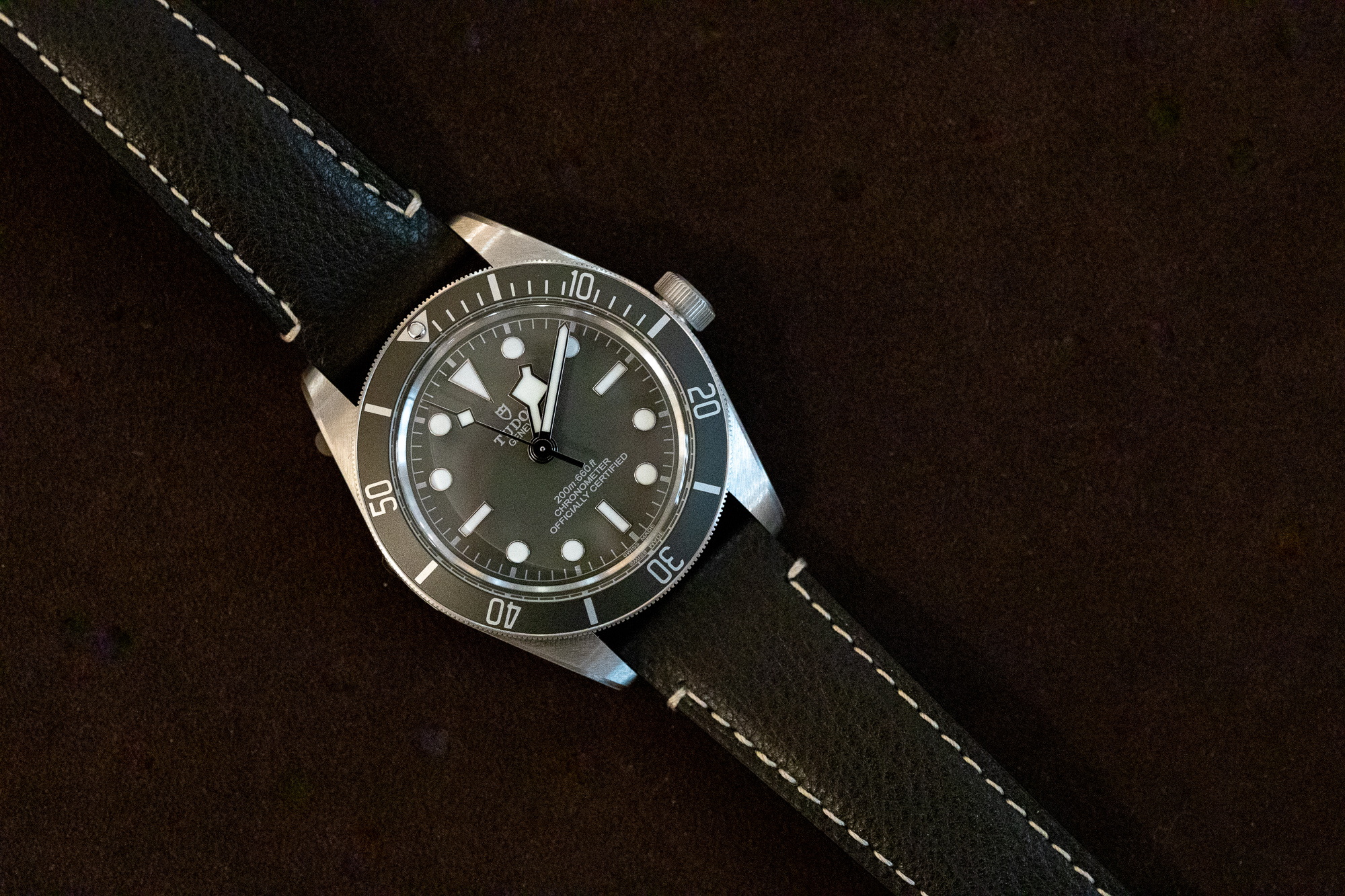 1958帝舵925银机芯,帝舵1958黑陶瓷和925银