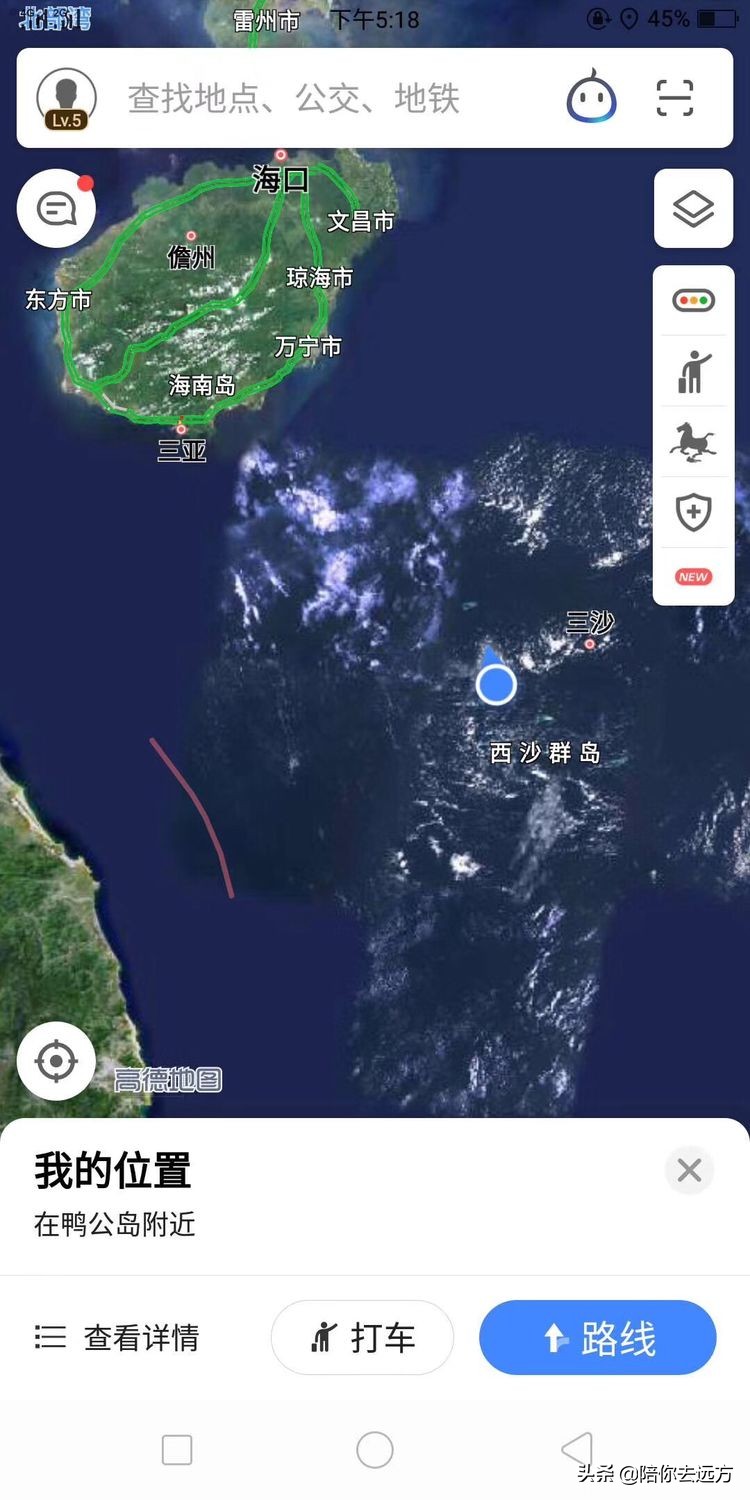 南海西沙岛礁全图,南海西沙群岛海域