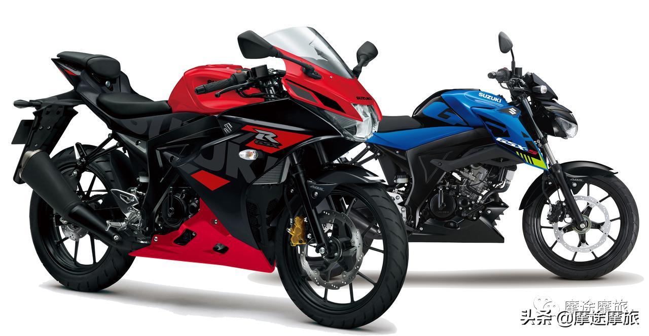 豪爵铃木gsx125cc摩托,gsx125R铃木