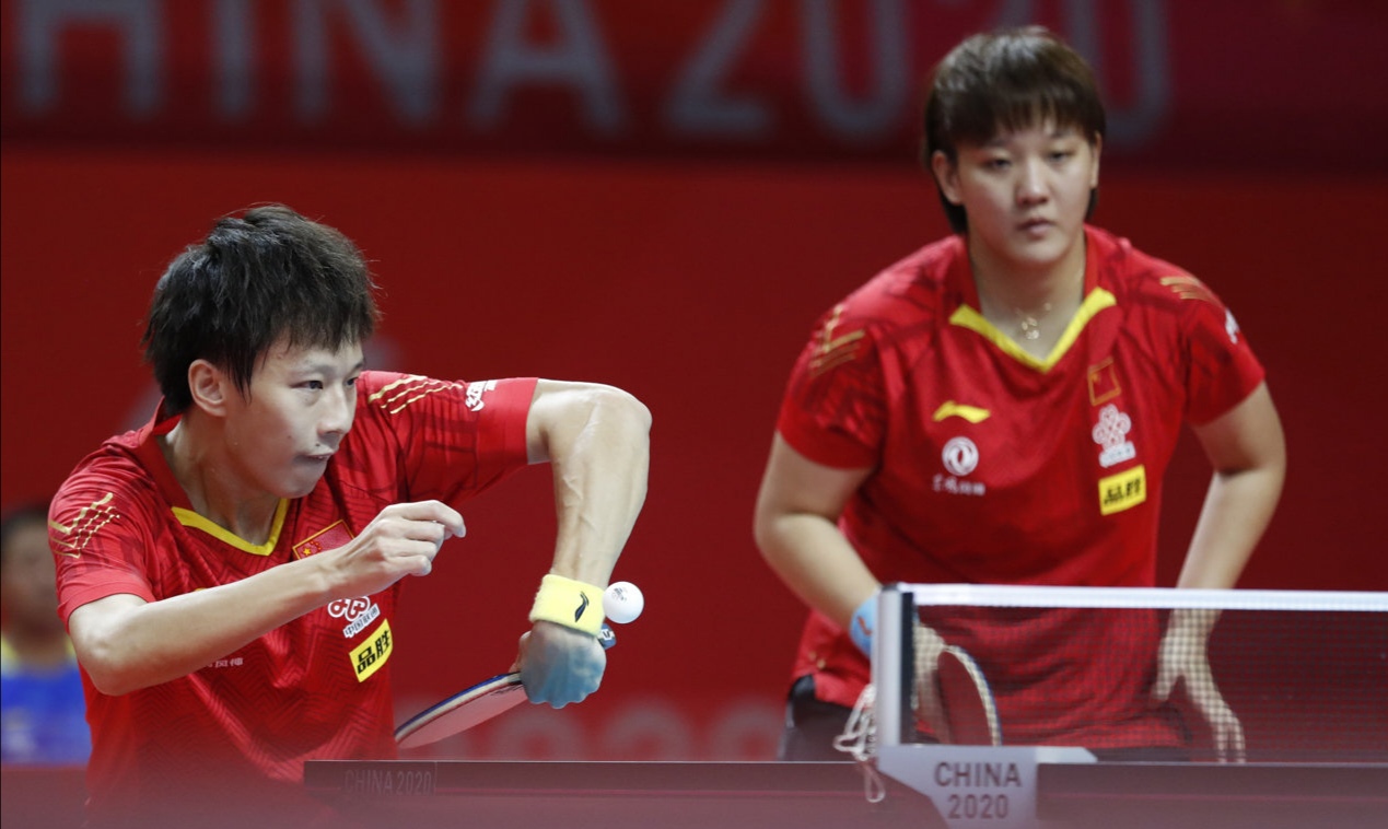 刘诗雯在奥运中的颜值排名,奥运模拟赛乒乓球女团完整版