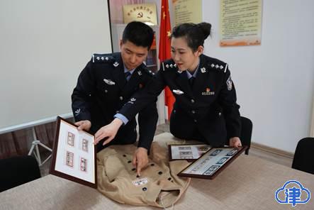 天津女警花,天津女警新式服装