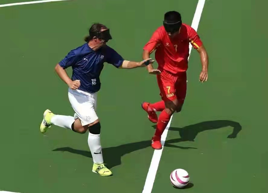 回顾中国盲人足球队夺冠,中国男子盲人足球队再次登顶亚洲