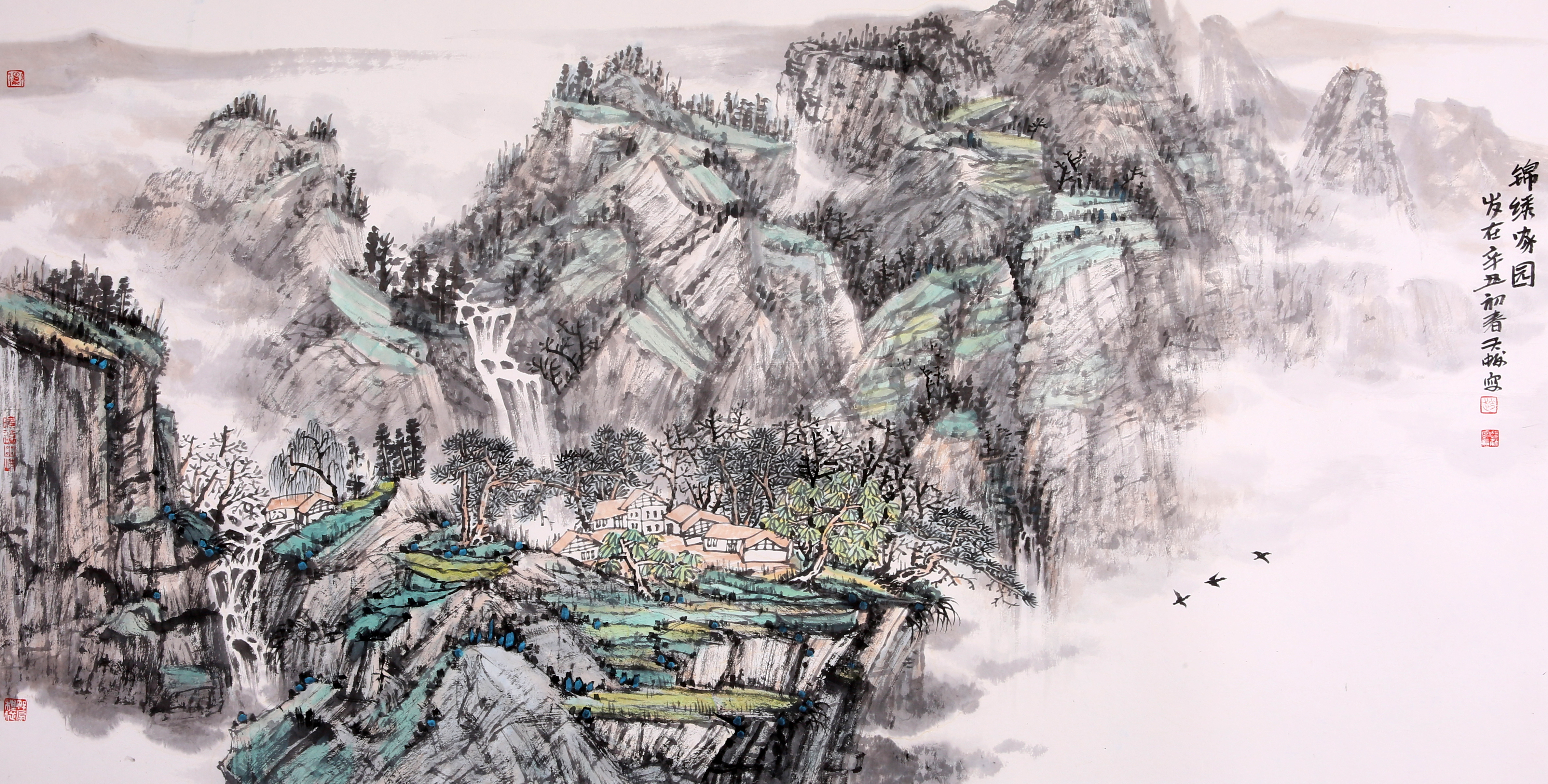 得一楼|第一百四十三期花鸟山水精品