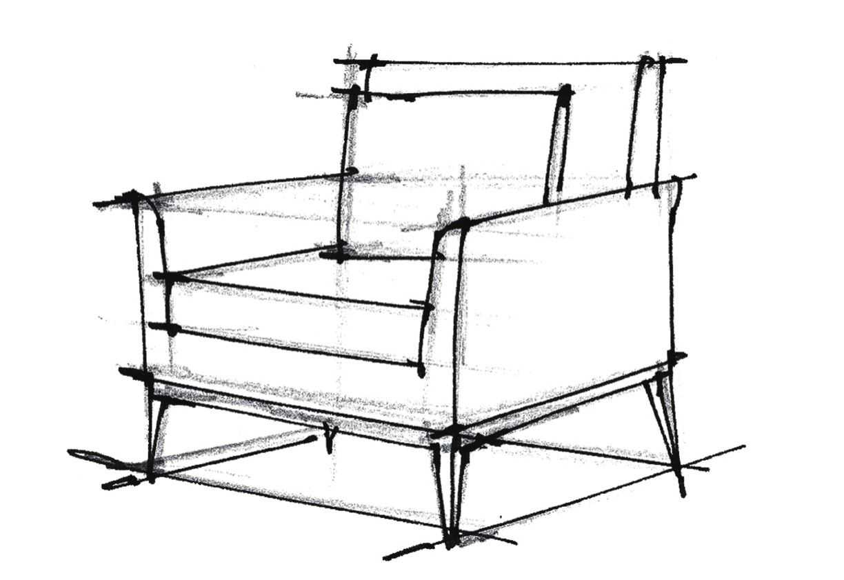 单体家具怎么绘制？分步骤教你画沙发和床，适合0基础临摹学习