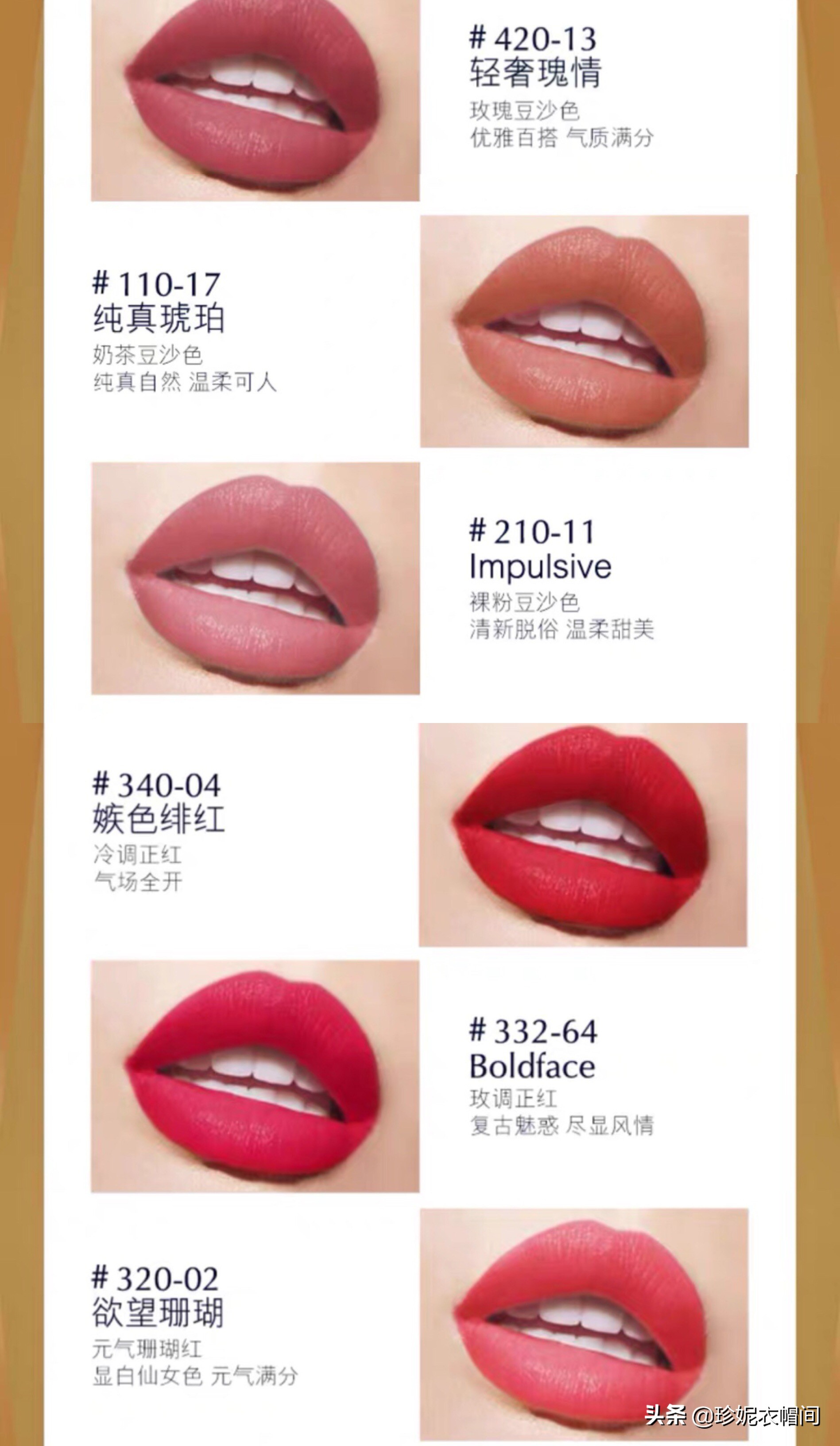 2020年口红红色,2020年口红