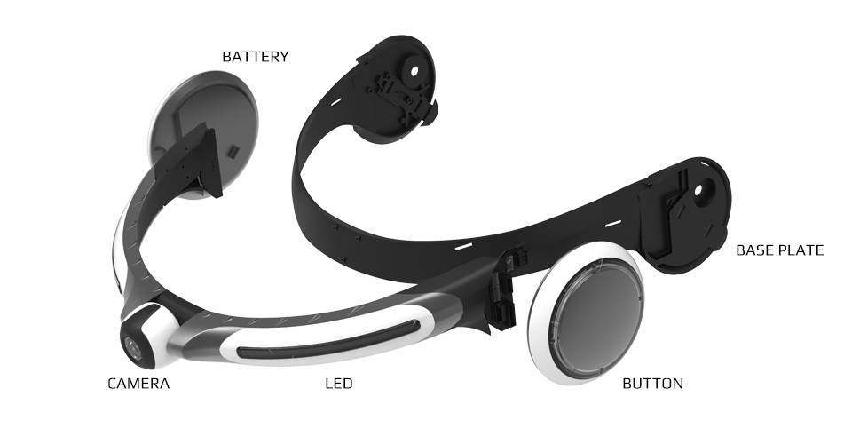 帅!HJC10A一体式头盔记录仪发布