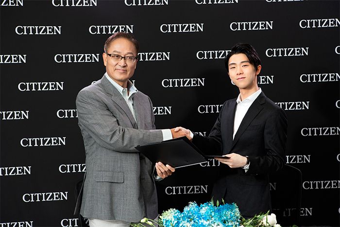 西铁城羽生结弦是中国区的代言人,黄景瑜和羽生结弦西铁城代言人