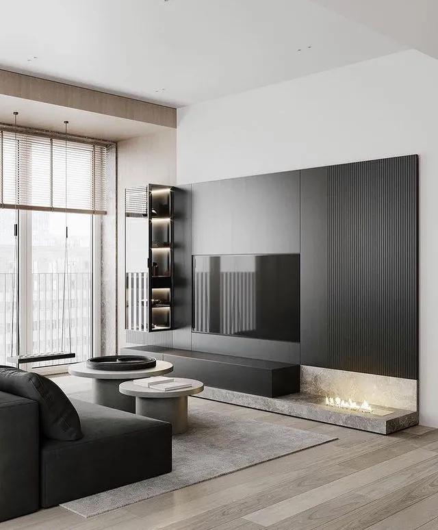 100款实用性电视背景墙,电视背景墙20款壁画