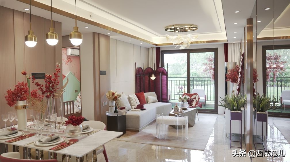 大西安黄金中轴，去化率高达95%，这家红盘热销的秘密是什么？