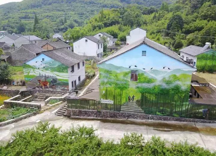 婺源油菜花田风景,藏于江西婺源深山中小村子