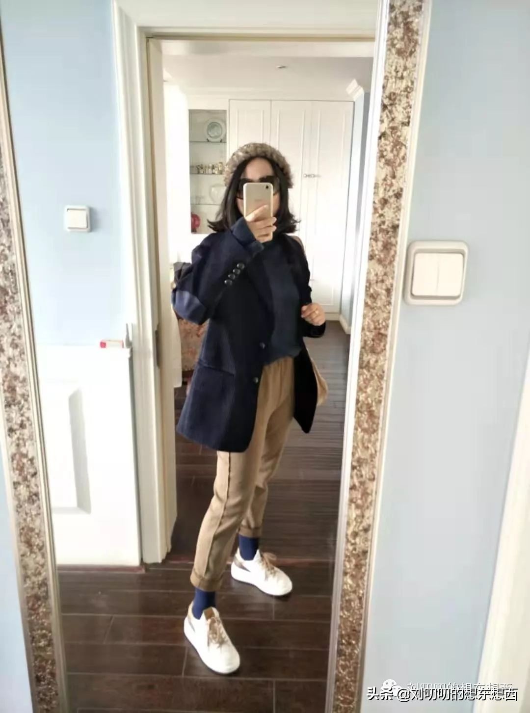 羊绒衫穿搭技巧秋冬,休闲装搭配冬款