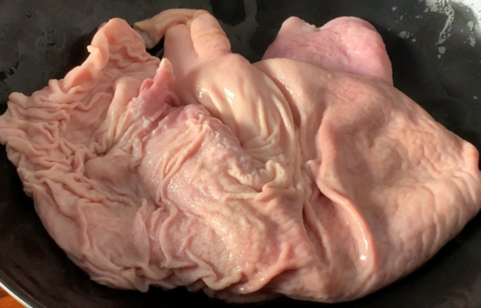 洗猪肚容易破,洗猪肚为什么要用醋