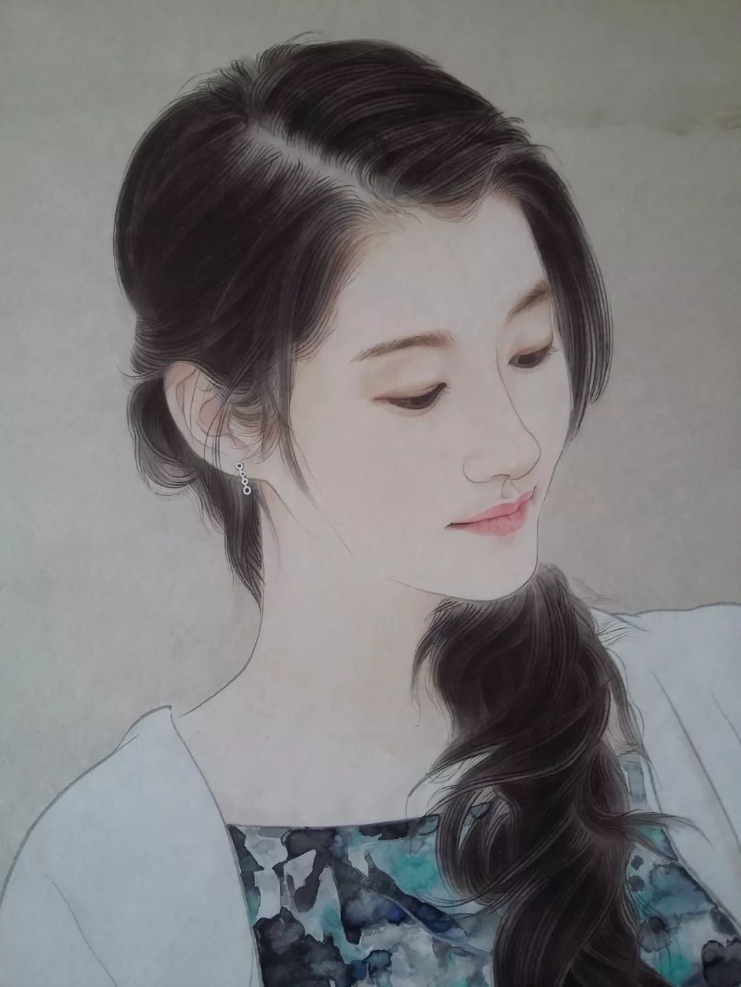 从一岁到七岁画画,从七岁到八岁画的画