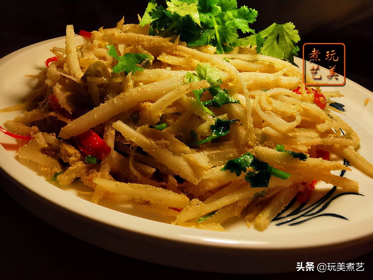 鱼籽嘎嘣脆,麻辣鱼籽藕片