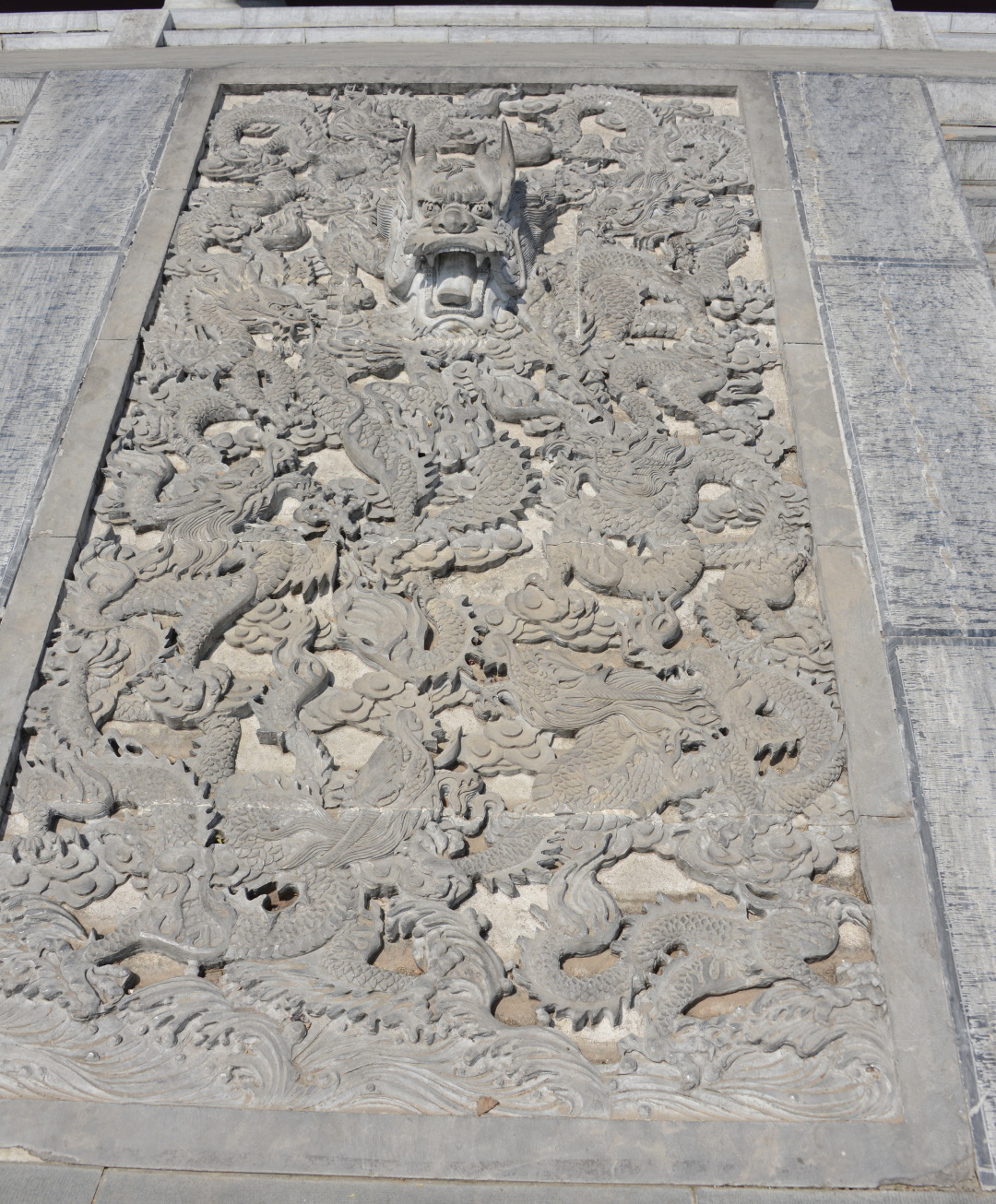 孔庙石碑正楷字,邓州市文庙