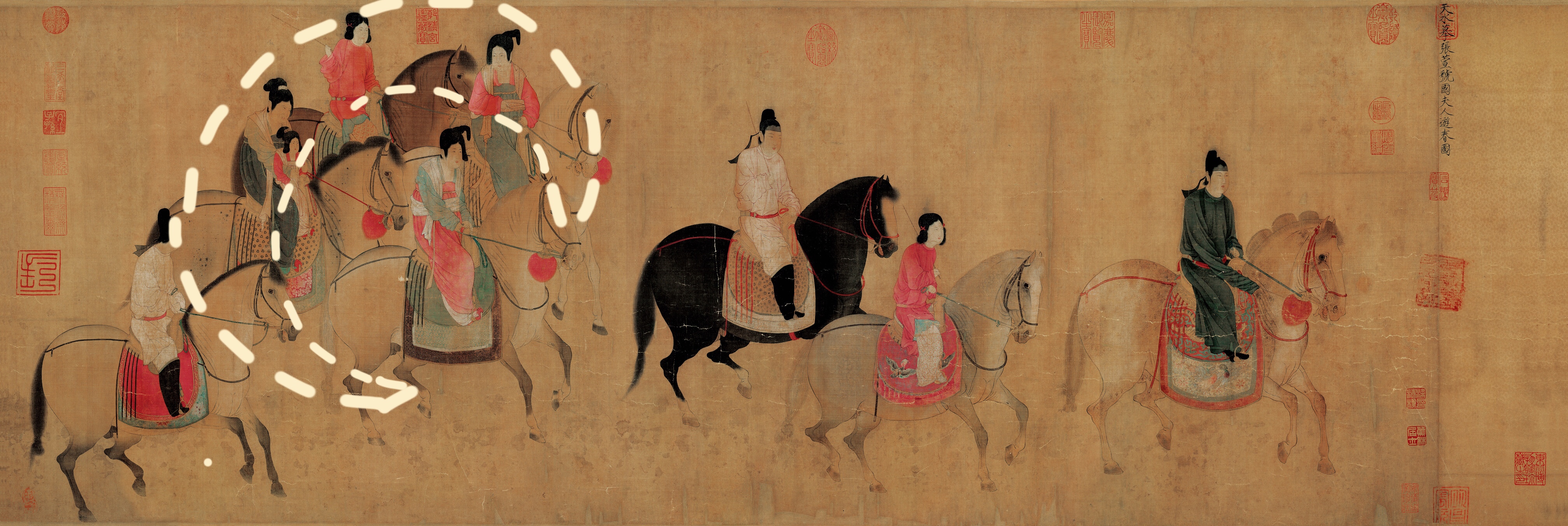 辽宁博物馆虢国夫人在几层,虢国夫人图辽宁博物馆几楼