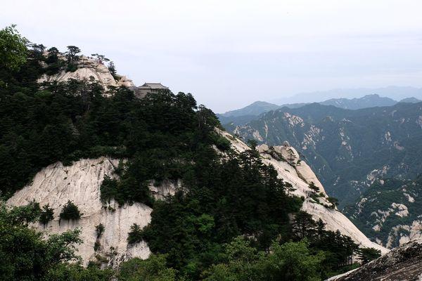 西岳华山五峰风景,华山一日游西安出发路线推荐