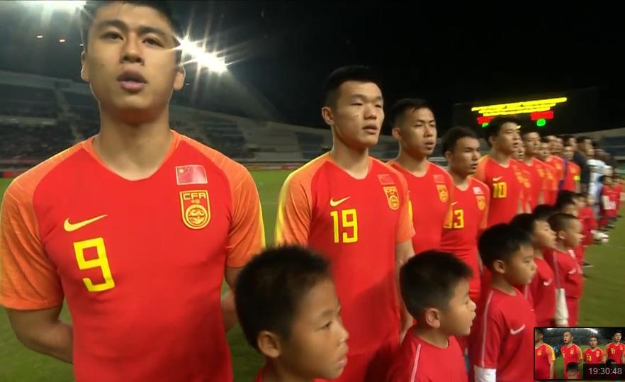中国u22男足比赛录像,u22男足对巴西