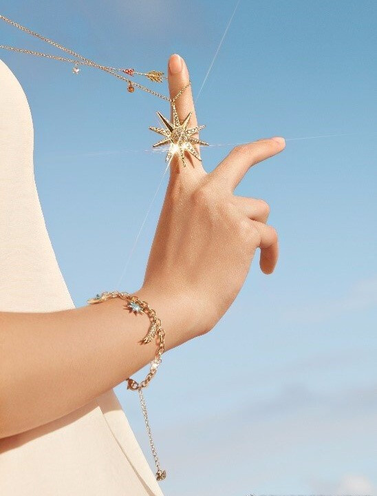 施华洛世奇幸运钥匙项链,施华洛世奇无尽爱意项链