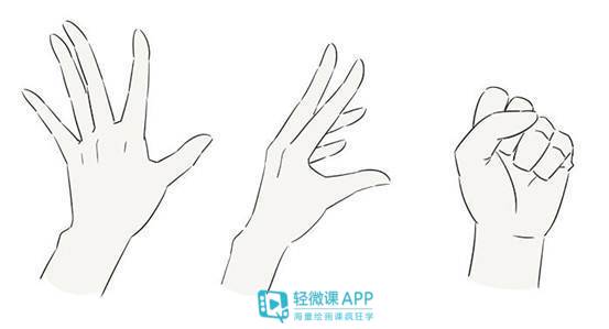 漫画人物的手的动作怎么画素描,漫画人物的手该怎么画的小技巧