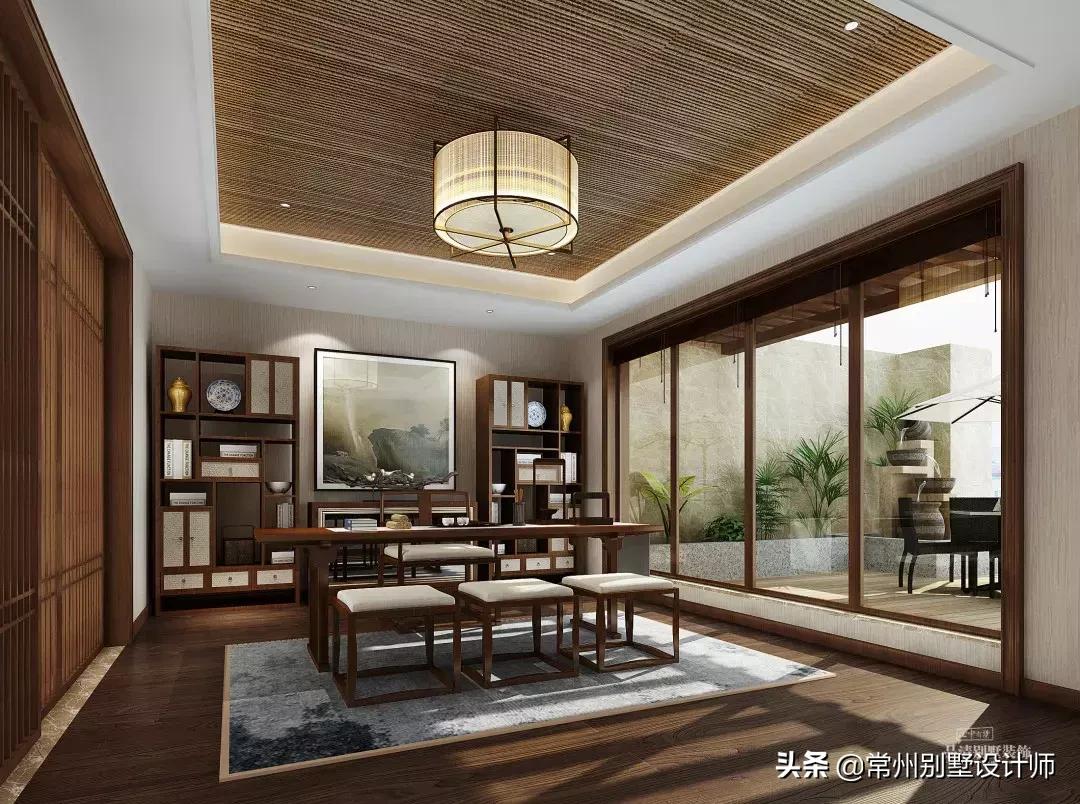小别墅新中式常州,常州日式别墅装修风格