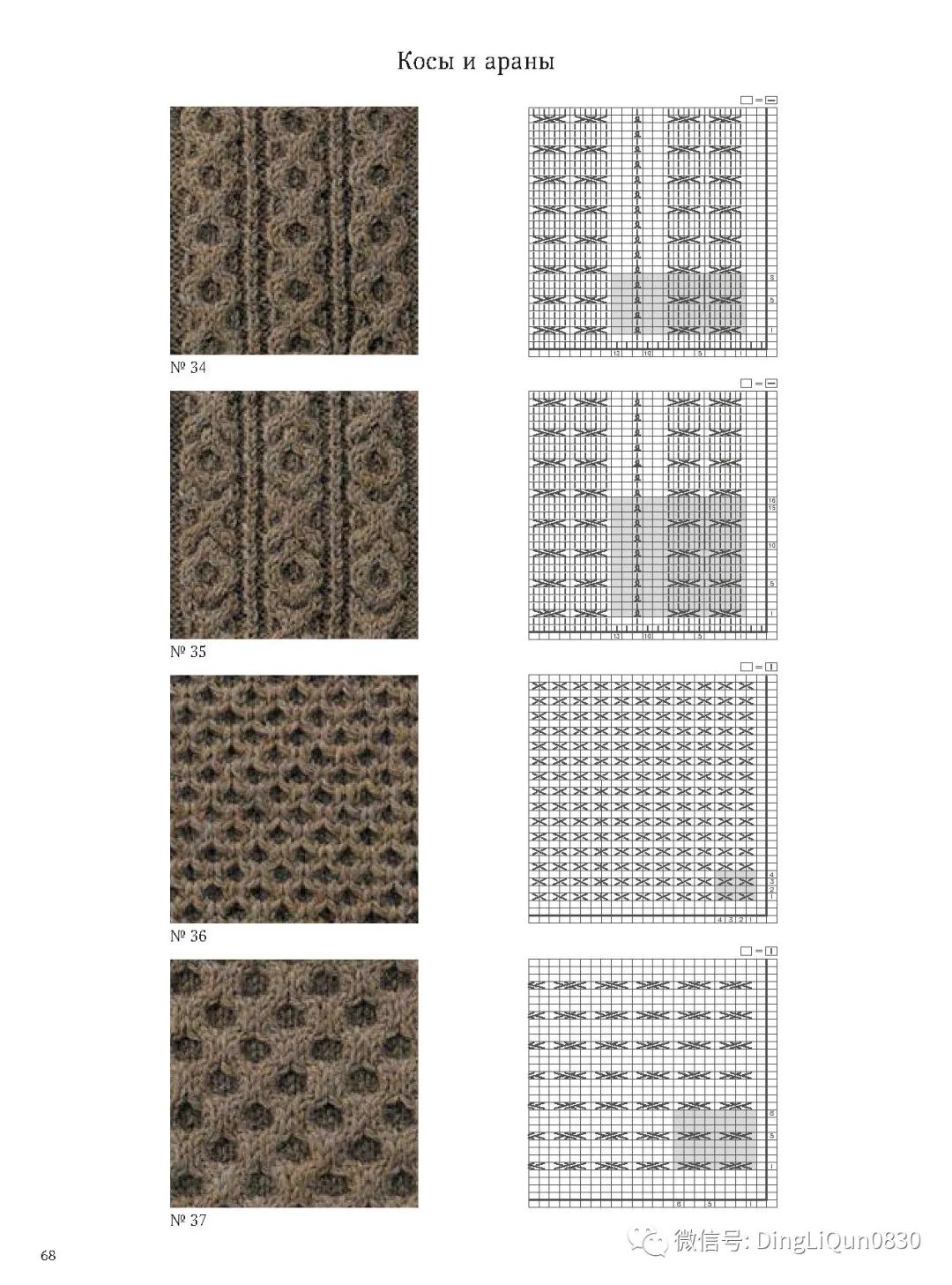 棒针花样500种图案图解,棒针织毛衣教程与图解成人