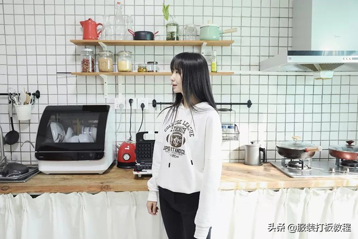 卫衣制版教程零基础裁剪,卫衣打版裁剪教学