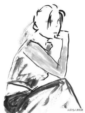 碳素笔素描简笔画入门,教学用水彩笔画画