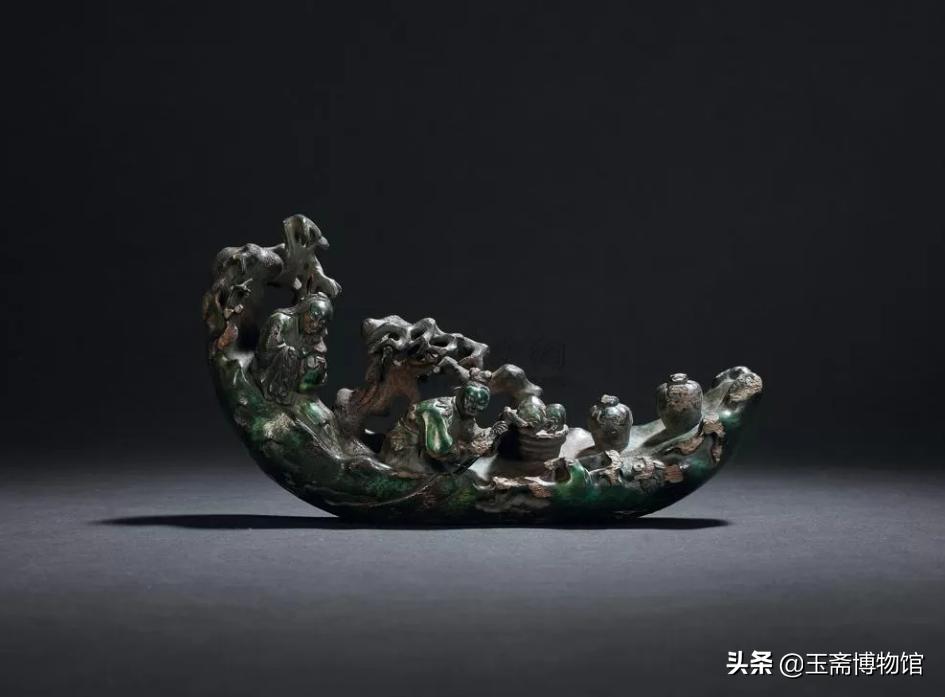 巧夺天工，其貌不扬的角，竟然能如此之美，30件鹿角犀角*物文**鉴赏