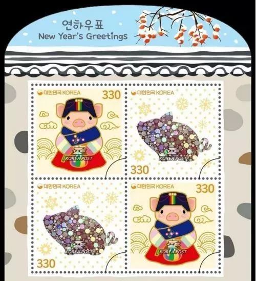 猪年的邮票是什么样的,今年猪年有什么好的邮票