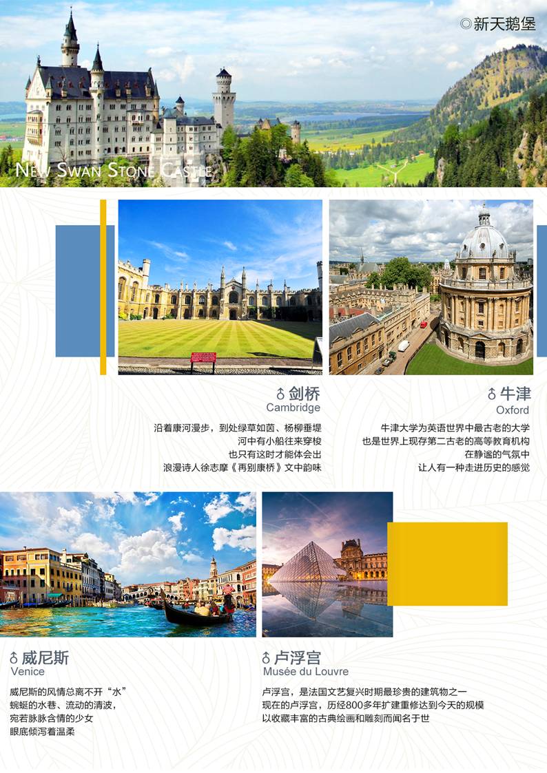 英国+法瑞意德五国十五日游（8月8号出发）