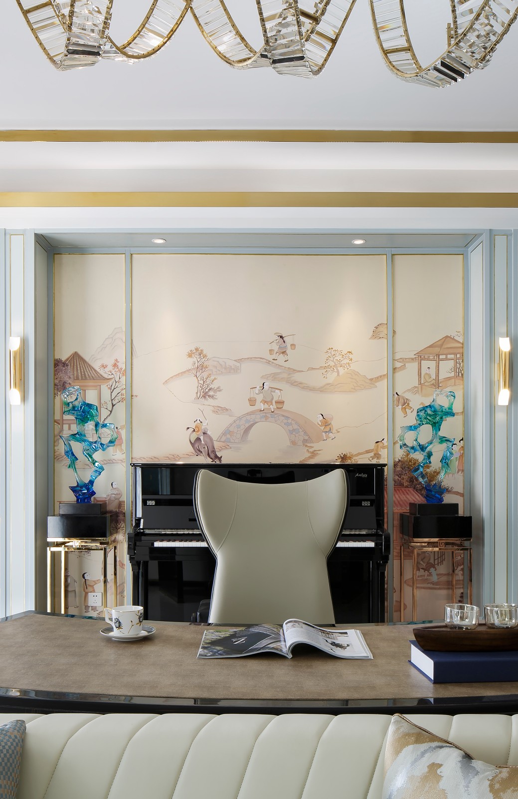 450平轻奢大宅彰显品位生活,360平轻奢大宅