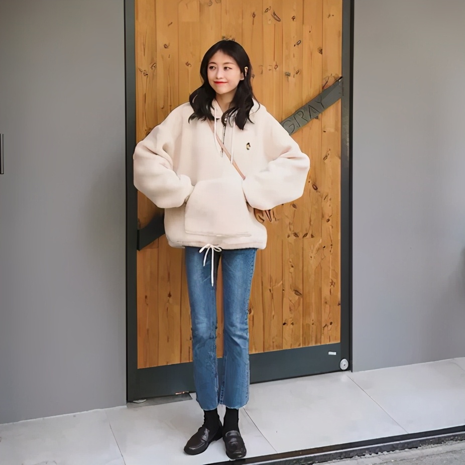 重磅连帽卫衣韩版,连帽针织韩版卫衣