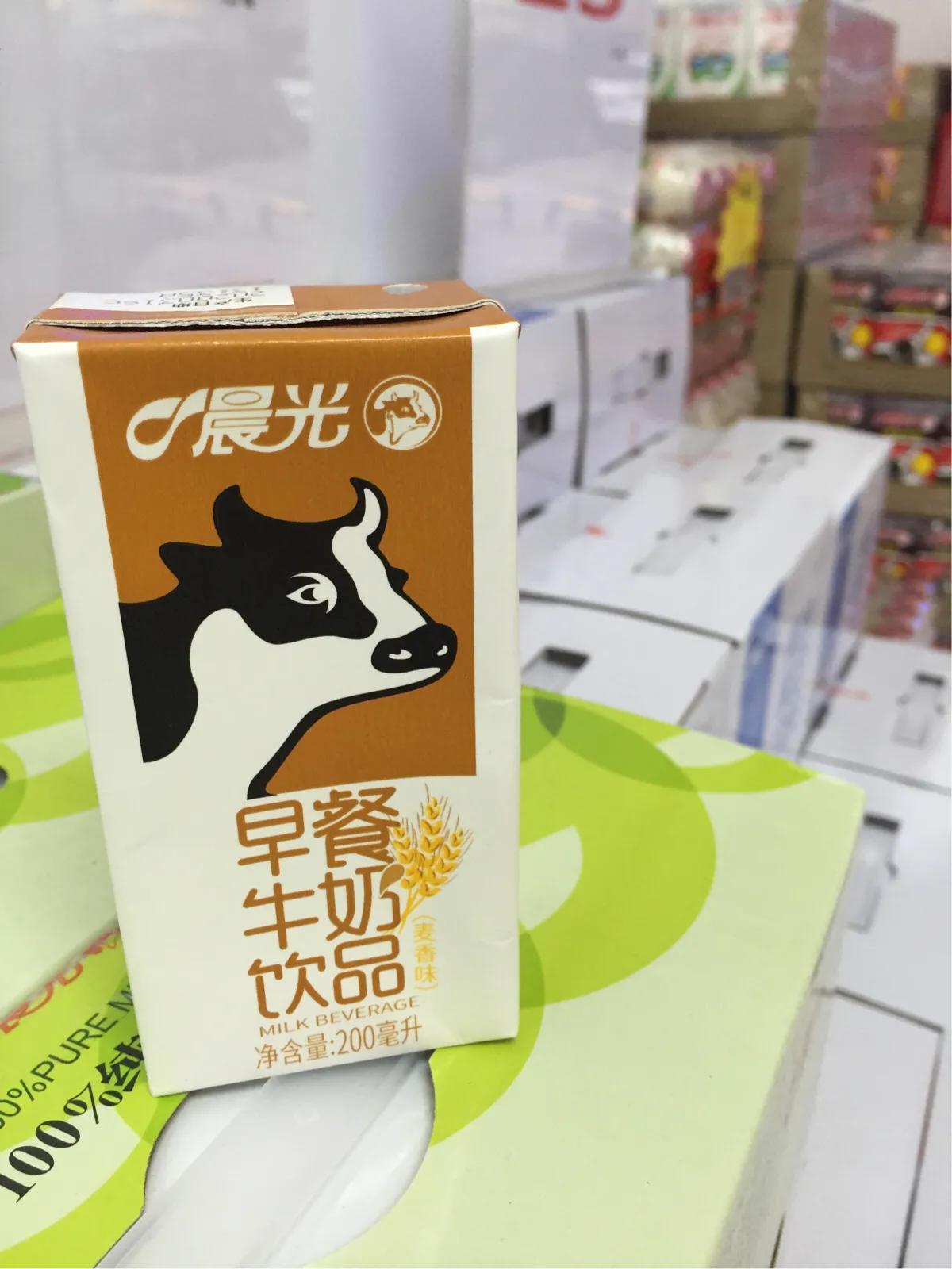 晨光鲜牛奶,晨光燕麦牛奶