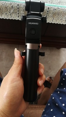 华为三脚架自拍杆af15怎么用,华为有线自拍杆的使用方法及操作