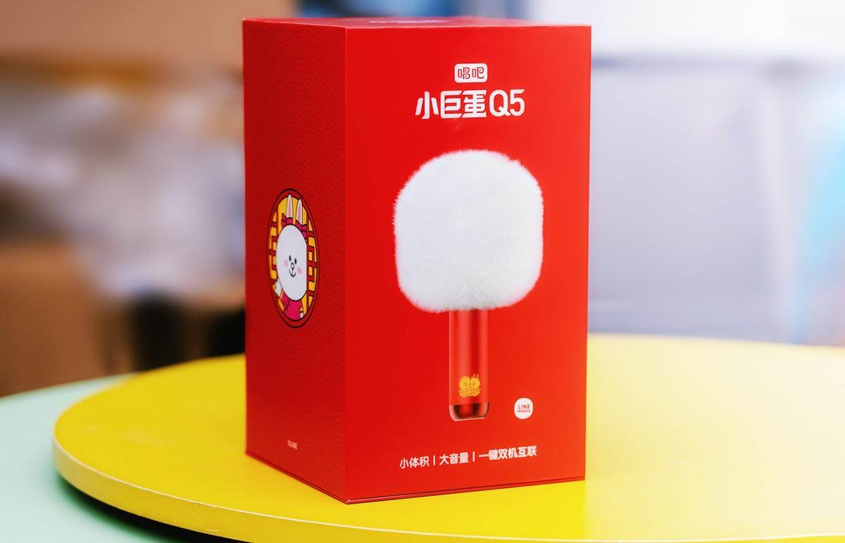 唱吧小巨蛋q5话筒声音怎么调,唱吧麦克风q5评测
