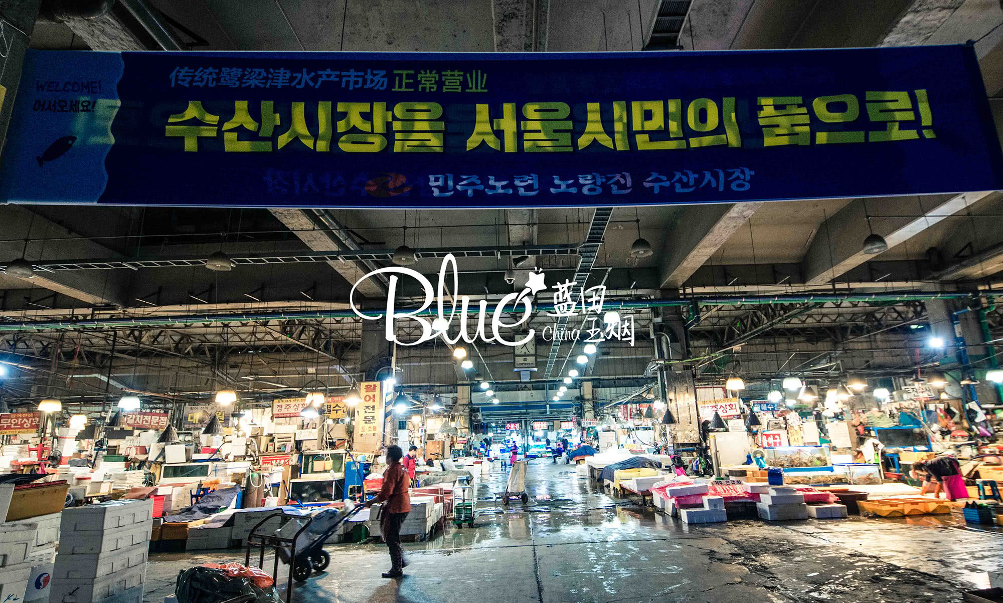 韩国人眼中的首尔海鲜市场,首尔最大的海鲜市场