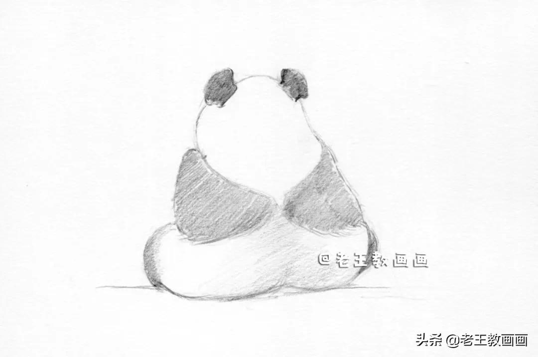 国宝大熊猫绘画,国宝大熊猫为主题的绘画