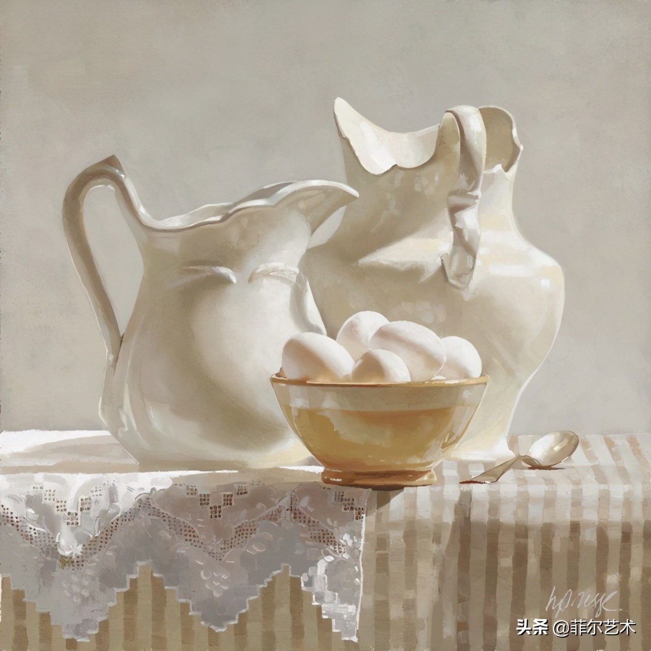 mellende油画作品欣赏,法国艺术家的超写实油画作品