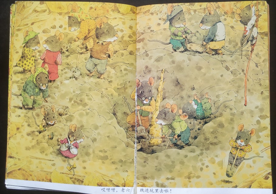 十四只老鼠绘本完整版,14只老鼠好书推荐