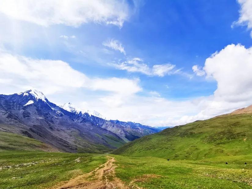 贡嘎山的徒步,贡嘎雪山大环线徒步游记