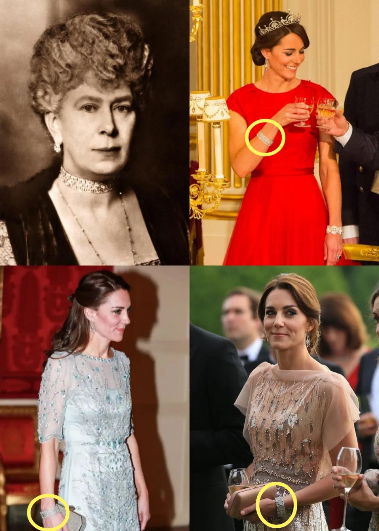 凯特王妃戴过戴安娜的什么珠宝,凯特王妃佩戴女王珠宝