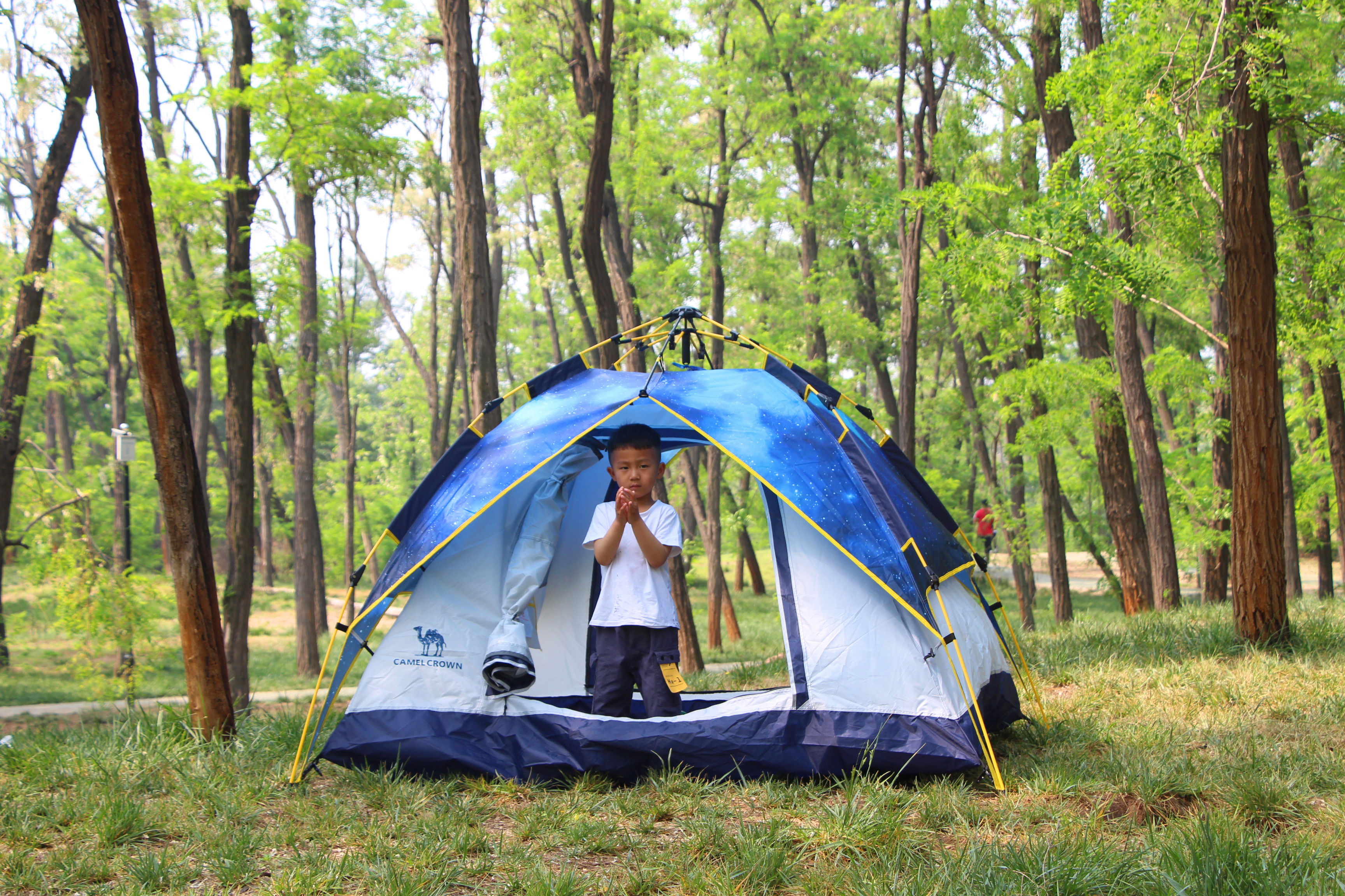 骆驼液压全自动帐篷收纳视频,骆驼星空液压帐篷评测