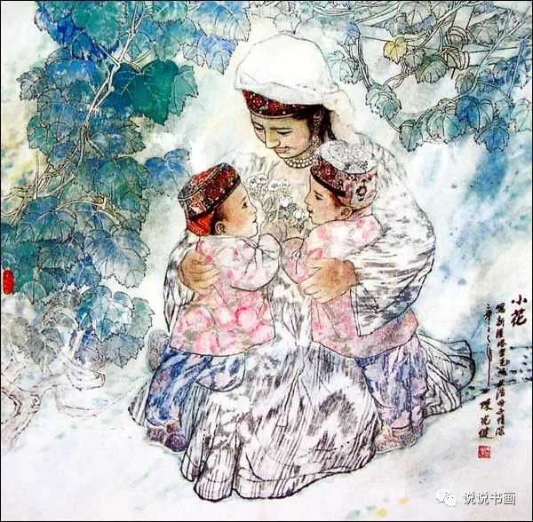 中国儿童国画杰作,国画小儿童