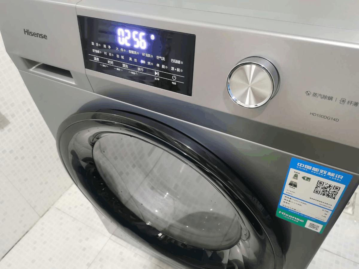海信hd100dg14d洗衣机,海信10公斤洗烘一体hd100